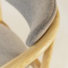 Крісло Mamont soft вибір обивки  ясен натуральний Vintage Velvet 01 Cream - 101263 – мініатюра 5
